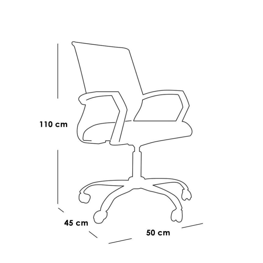 كرسي مكتب حوض متحرك جلد