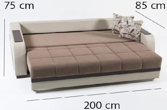 كنبه سرير 200*85