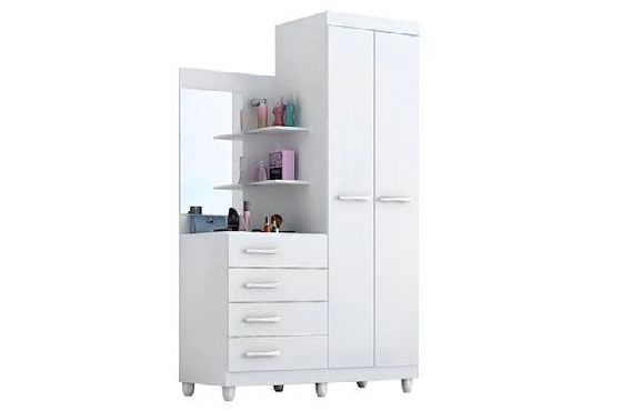 تسريحة مع مساحة تخزين 110×183