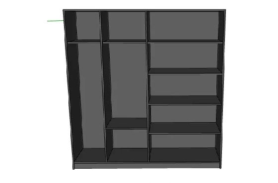 دولاب 200×190سم