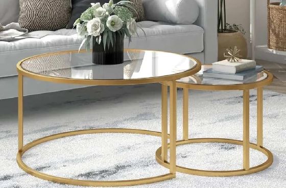 ترابيزة معدن قطعتين